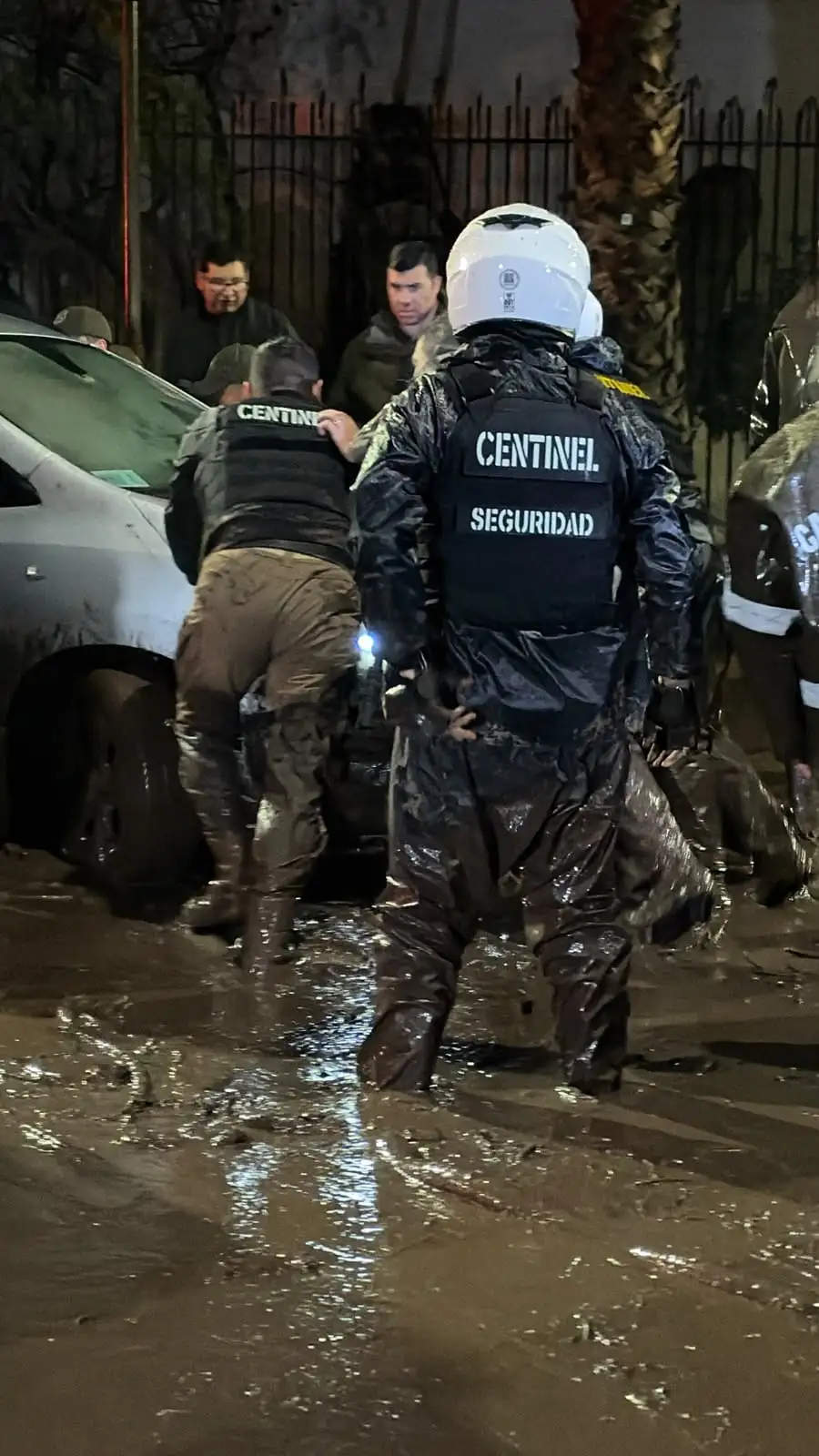 Equipo Centinel en operativo nocturno